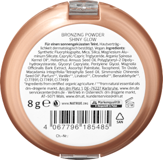 Puder Bronzing Shiny Glow alverde NATURKOSMETIK