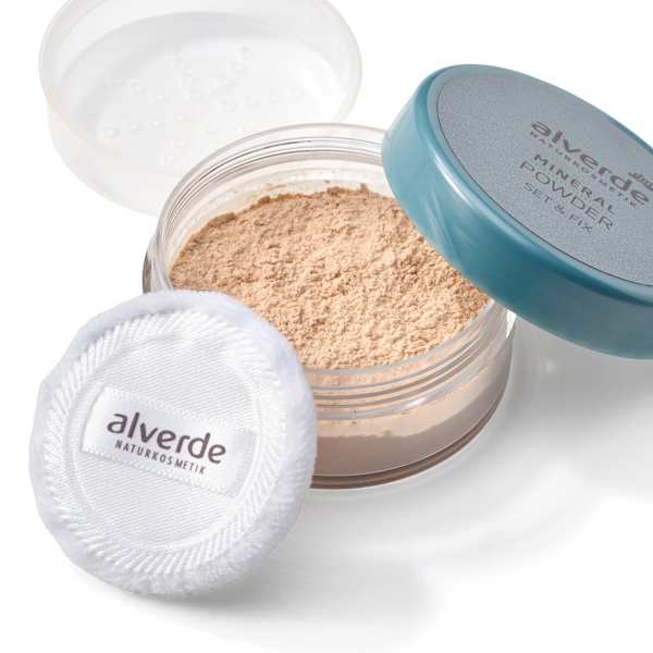 Puder Mineral 01 Porcelain alverde NATURKOSMETIK