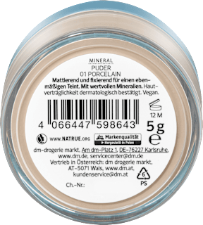 Puder Mineral 01 Porcelain  alverde NATURKOSMETIK
