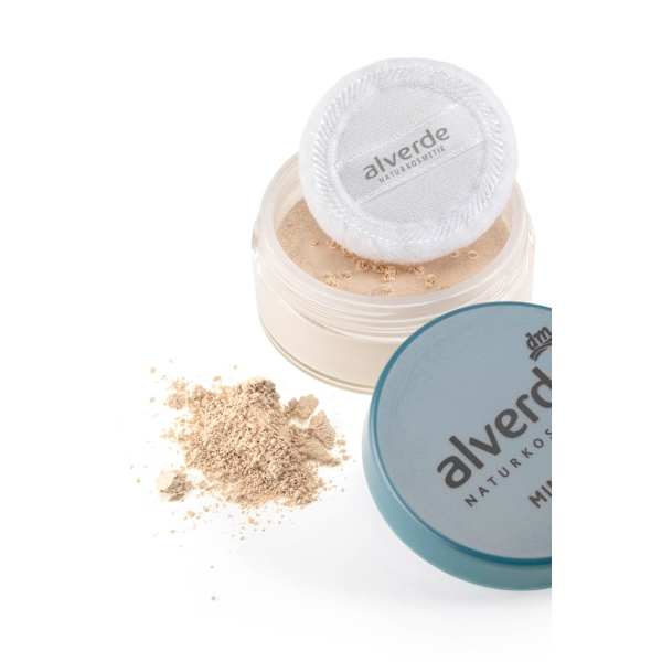 Puder Mineral 01 Porcelain alverde NATURKOSMETIK