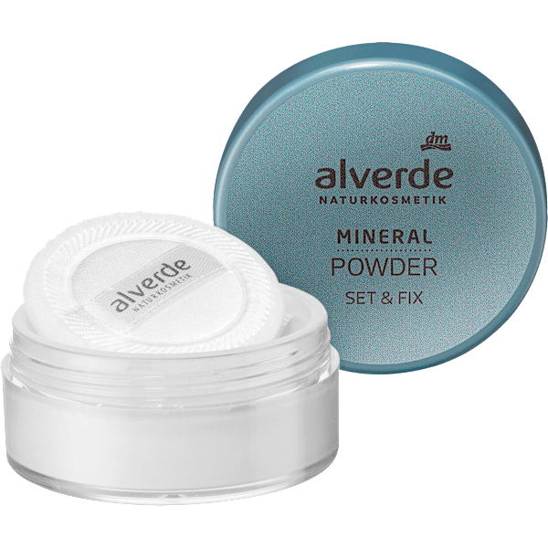 Puder Mineral Transparent alverde NATURKOSMETIK