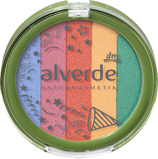 Regenbogenpuder bunt alverde NATURKOSMETIK