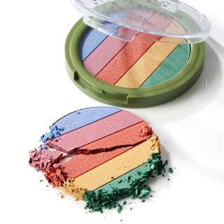 Regenbogenpuder bunt alverde NATURKOSMETIK