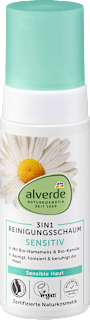 Reinigungsschaum 3in1 Sensitiv Hamamelis & Kamille alverde NATURKOSMETIK
