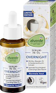 Serum-in-Öl Overnight alverde NATURKOSMETIK
