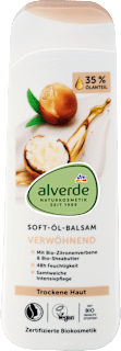 Soft-Öl-Balsam Zitronenverbene,  Sheabutter alverde NATURKOSMETIK