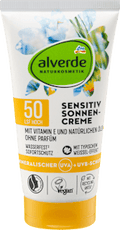 Sonnencreme sensitiv LSF 50 alverde NATURKOSMETIK