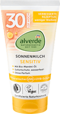 Sonnenmilch sensitiv LSF 30 alverde NATURKOSMETIK