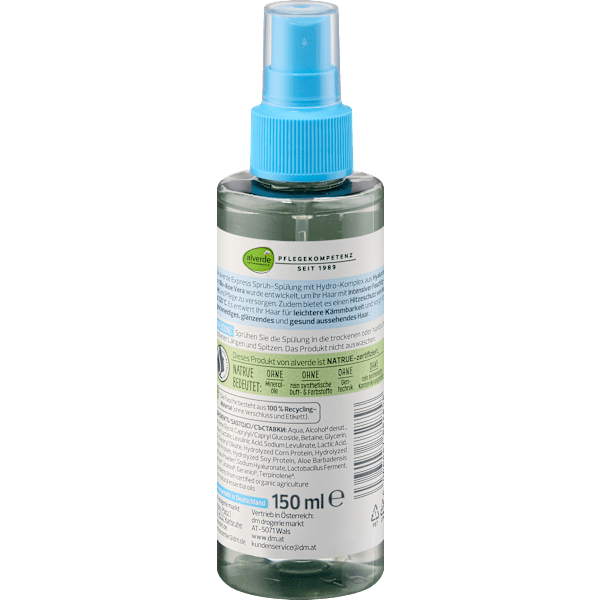 Sprüh-Conditioner Express Feuchtigkeit alverde NATURKOSMETIK