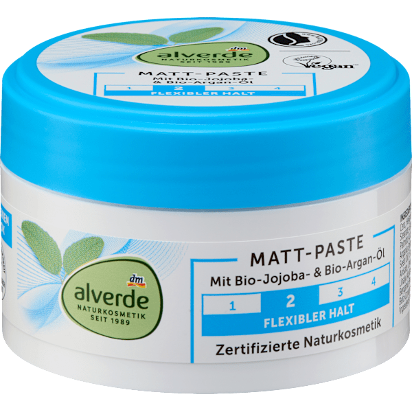 Styling Mattpaste alverde NATURKOSMETIK