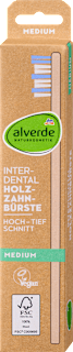 Zahnbürste Interdental Holz medium alverde NATURKOSMETIK