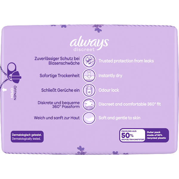 discreet Pants Inkontinenz Plus Gr. L always