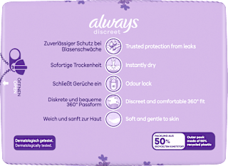 discreet Pants Inkontinenz Plus Gr. L always