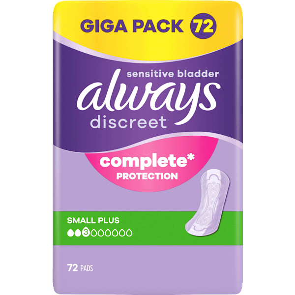 Einlagen Inkontinenz Small Plus, Big Pack always