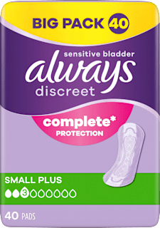 Einlagen Inkontinenz Small Plus, Big Pack always