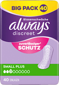 Einlagen Inkontinenz Small Plus, Big Pack always