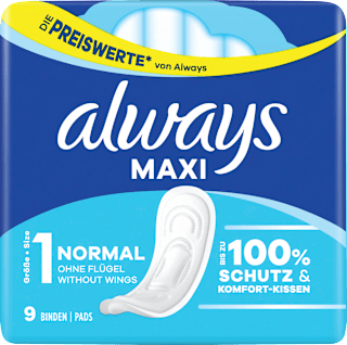 Maxi-Binden Normal always