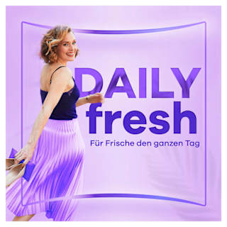 Slipeinlagen Daily Fresh Normal Flexistyle mit Frischeduft, Big Pack always