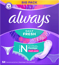 Slipeinlagen Daily Fresh Normal Flexistyle mit Frischeduft, Big Pack always