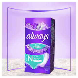 Slipeinlagen Daily Fresh Normal ohne Duft, Big Pack always