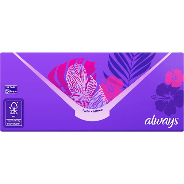 Slipeinlagen Daily Protect Long mit Frischeduft, Big Pack always