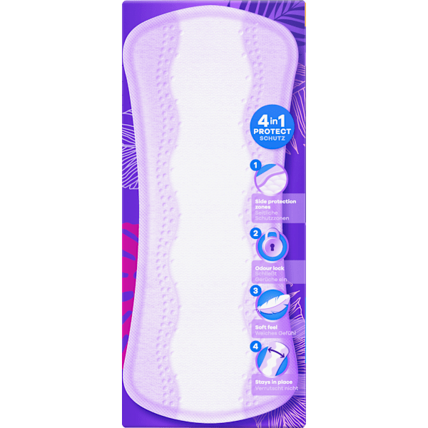 Slipeinlagen Daily Protect Long mit Frischeduft, Big Pack always