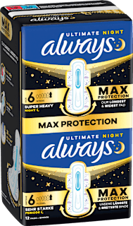 Ultimate-Binden Night Max Protection 6 mit Flügeln always