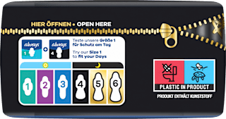 Ultra-Binden Secure Night 4 mit Flügeln, Big Pack always