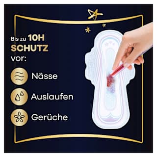 Ultra-Binden Secure Night 4 mit Flügeln, Big Pack always