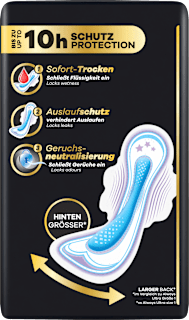 Ultra-Binden Secure Night 4 mit Flügeln, Big Pack always