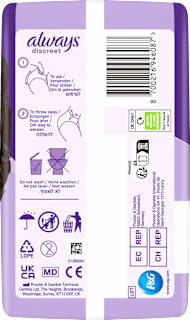 Wochenbett Pants discreet Postpartum, Gr. S/M always