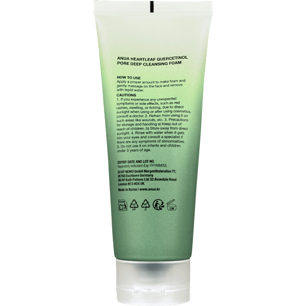Reinigungsschaum Heartleaf Cleansing Foam Quer Anua