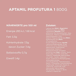 Anfangsmilch 1 Profutura Duo Advance von Geburt an  Aptamil