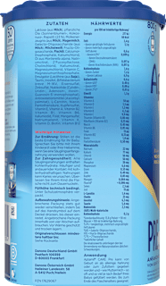 Anfangsmilch Pre Care von Geburt an Aptamil