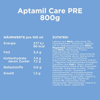 Anfangsmilch Pre Care von Geburt an Aptamil