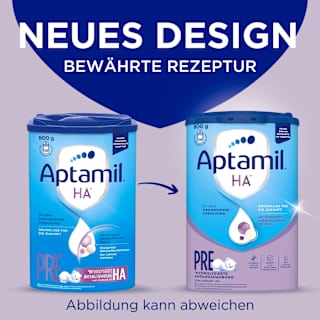 Anfangsmilch Pre HA von Geburt an Aptamil