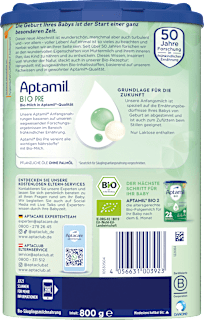 Anfangsmilch Pre von Geburt an Aptamil