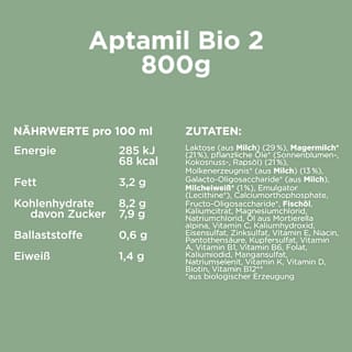 Folgemilch 2 nach dem 6. Monat Aptamil