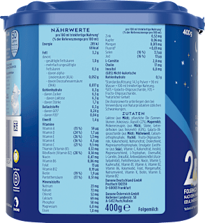 Folgemilch 2 Pronutra Abendfläschchen nach dem 6. Monat Aptamil