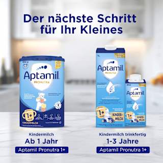 Folgemilch 2 Pronutra Abendfläschchen nach dem 6. Monat Aptamil