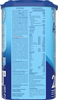 Folgemilch 2 Pronutra nach dem 6. Monat Aptamil