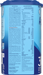 Folgemilch 3 Pronutra ab dem 10. Monat Aptamil
