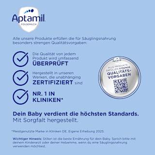 Folgemilch 3 Pronutra ab dem 10. Monat Aptamil
