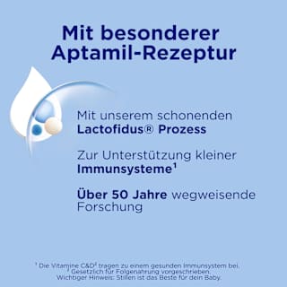 Folgemilch 3 Pronutra ab dem 10. Monat Aptamil