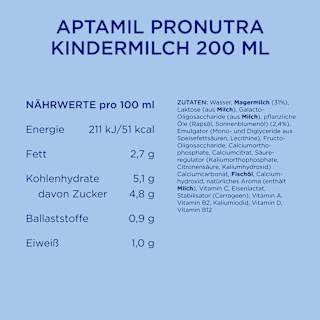 Kindermilch Pronutra ab 1 Jahr Aptamil