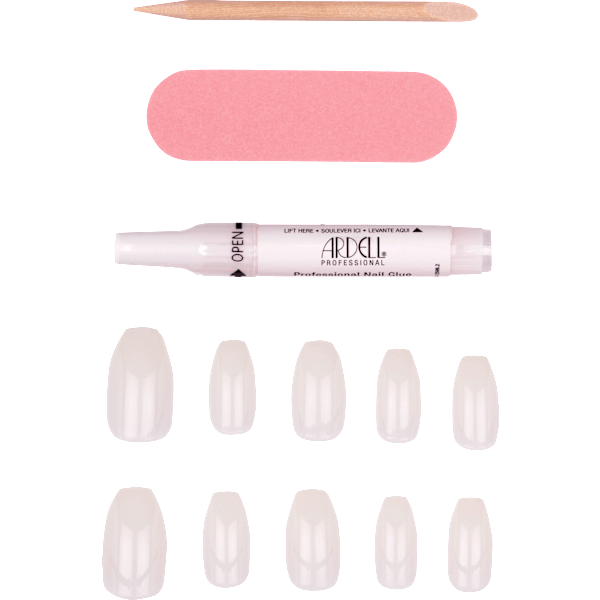 Künstliche Nägel Nail Addict Natural Ballerina ARDELL