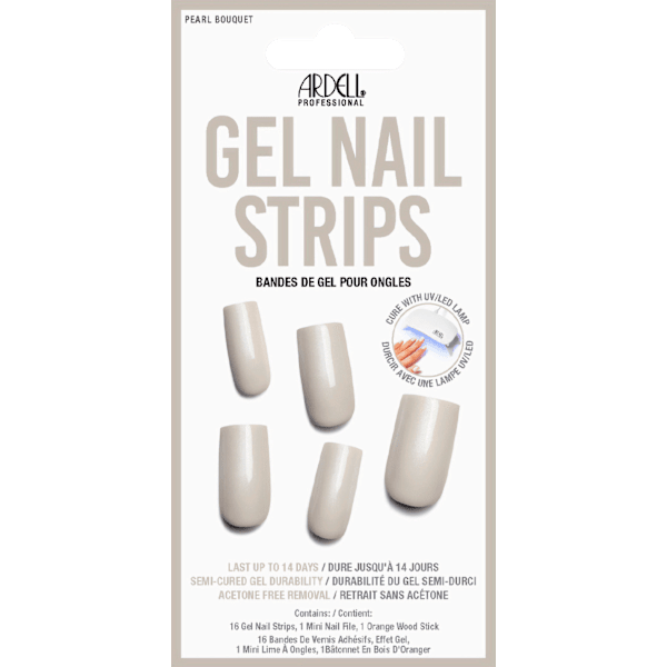 UV Gel Nagelfolien, Gel Nail Strips Pearl Boquet ARDELL