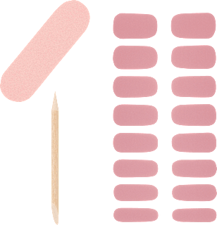 UV Gel Nagelfolien, Gel Nail Strips Peony Dreams ARDELL