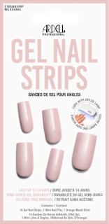 UV Gel Nagelfolien, Gel Nail Strips Strawberry Milkshake ARDELL