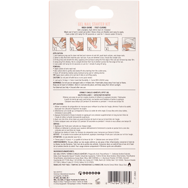 UV Maniküre Starterset, Gel Nail Starter Kit First Kiss ARDELL